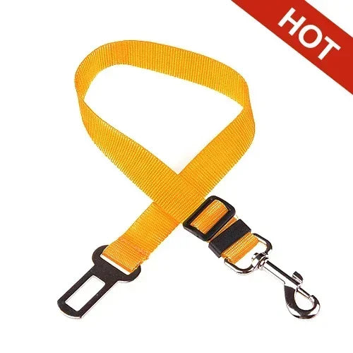 Adjustable Pet Car Seat Belt – Dog & Cat Safety Harness Clip