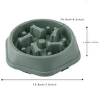 Anti-Choke Slow Feeder Dog Bowl – Puzzle & Non-Slip Design
