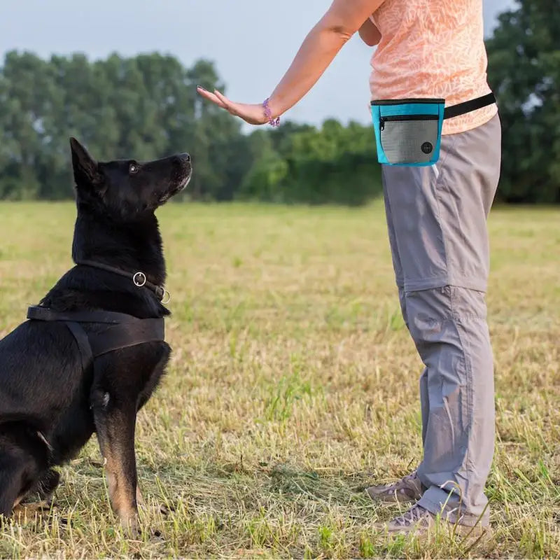 Dog Treat Pouch with Magnetic Closure – Waist Bag for Puppy Training