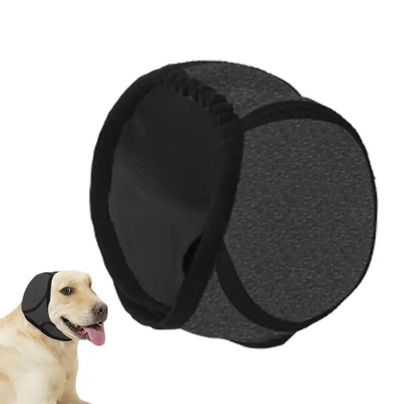 Dog Calming Hat & Noise-Reducing Ear Muffs – Anxiety Relief for Pets