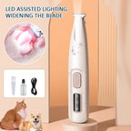 Rechargeable LED Dog & Cat Nail Grinder – Portable Paw Trimmer