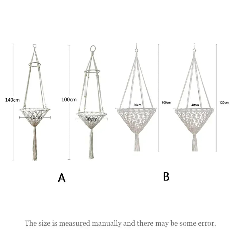 Hanging Cat Hammock Bed – Window Swing with Cotton Rope