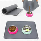 Waterproof Silicone Pet Feeding Mat – Easy-Clean Dog & Cat Placemat