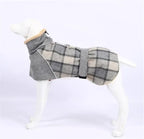 Thick Winter Dog Jacket – Reflective, Windproof, Checked Coat for Small to Large Dogs