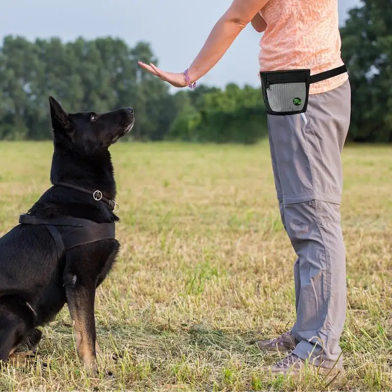 Dog Treat Pouch with Magnetic Closure – Waist Bag for Puppy Training