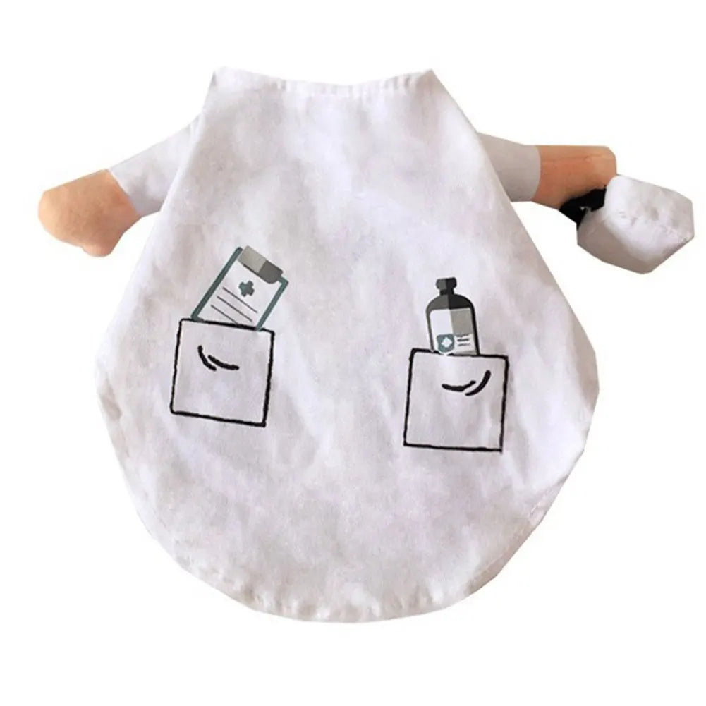 Funny Pet Doctor Costume for Dogs & Cats