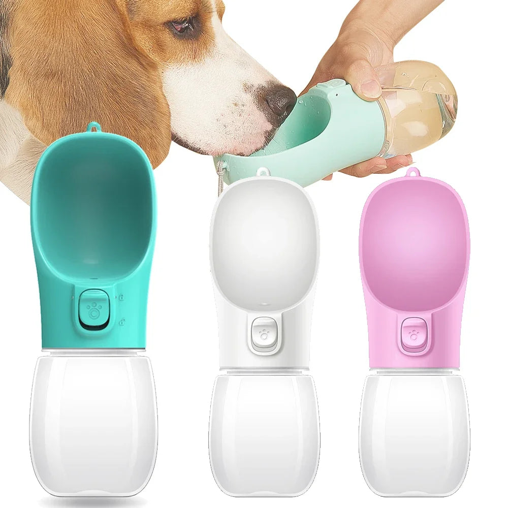 Portable Dog & Cat Water Bottle with Leakproof Bowl