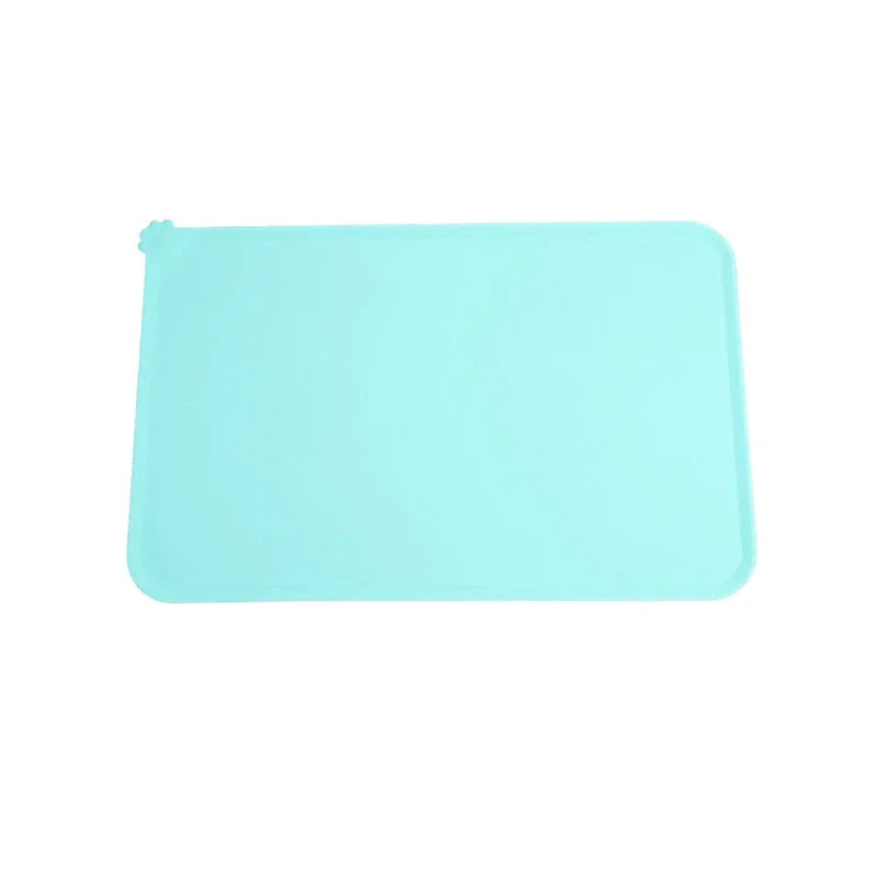 Waterproof Silicone Pet Feeding Mat – Easy-Clean Dog & Cat Placemat