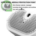 Pet Steamer & Shedding Brush – Hair Removal Comb for Cats & Small to Medium Animals