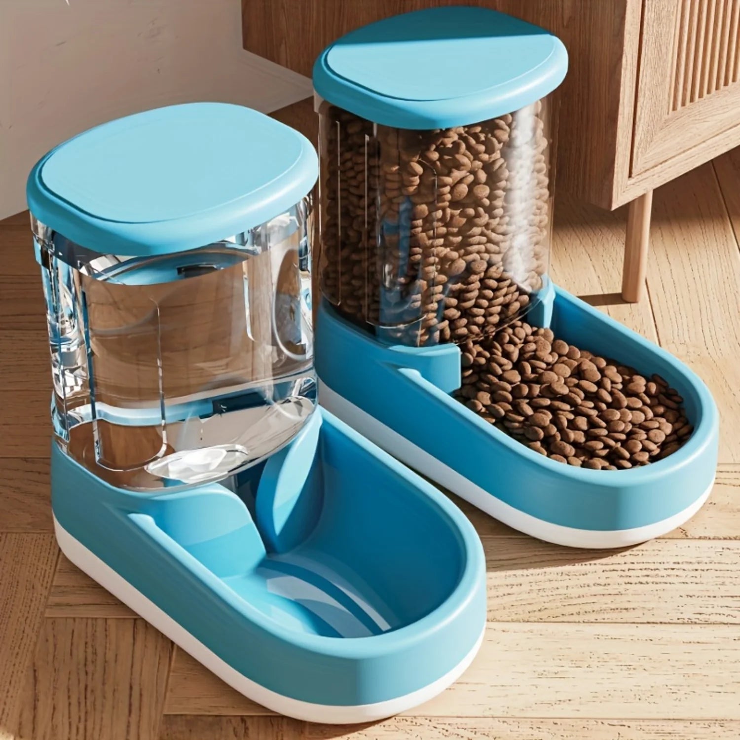 High-Capacity Automatic Pet Feeder & Waterer for Dogs
