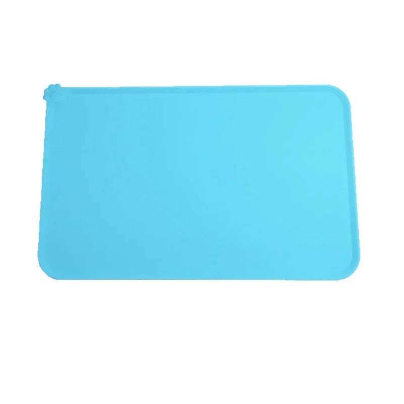 Waterproof Silicone Pet Feeding Mat – Easy-Clean Dog & Cat Placemat