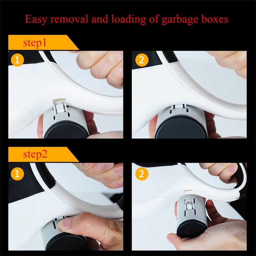 Retractable Dog & Cat Leash with Poop Bag Dispenser