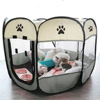 Portable Foldable Dog & Cat House – Indoor/Outdoor Pet Bed Tent