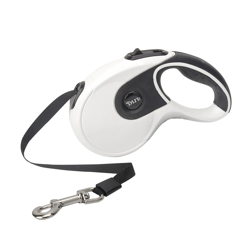 Retractable Dog & Cat Leash with Poop Bag Dispenser