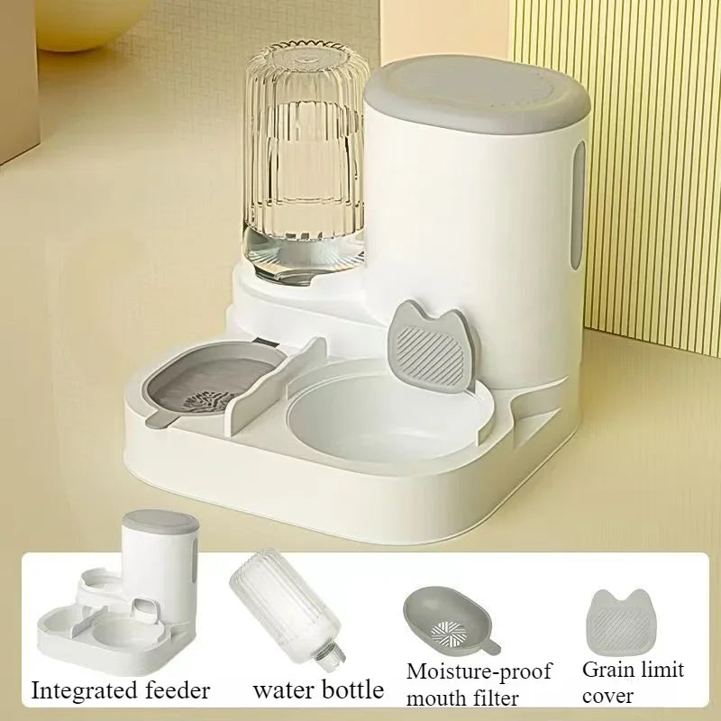 Automatic Cat & Dog Feeder with Water Dispenser