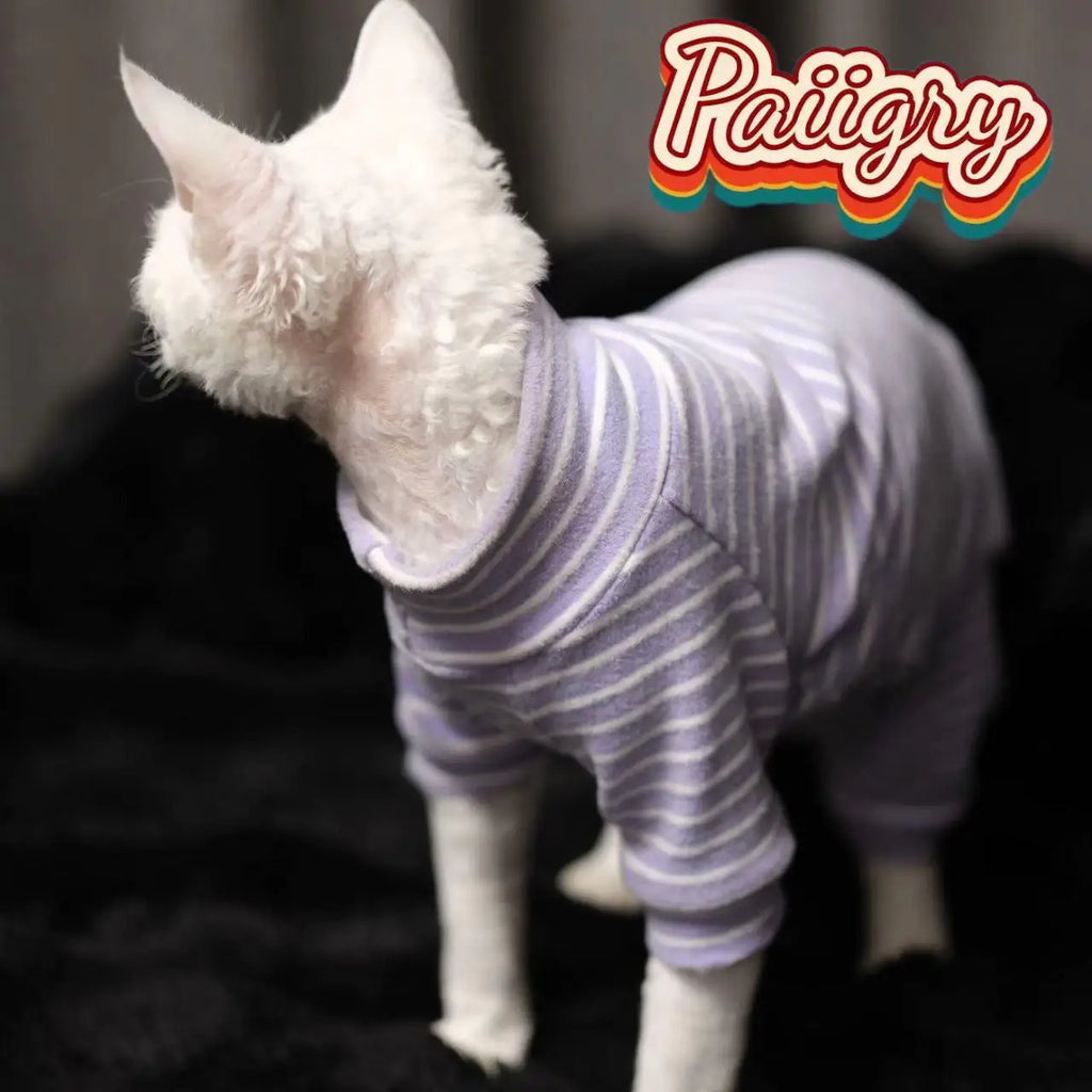 Warm Four-Legged Clothes for Hairless Cats