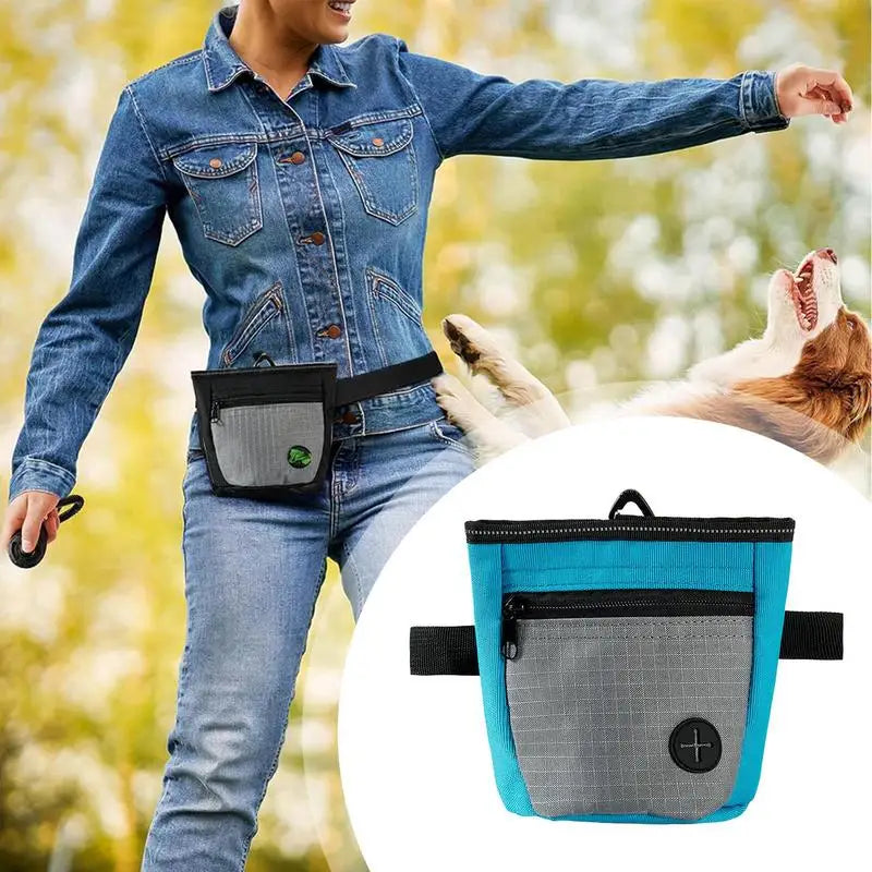 Dog Treat Pouch with Magnetic Closure – Waist Bag for Puppy Training