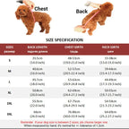 Thick Winter Dog Jacket – Reflective, Windproof, Checked Coat for Small to Large Dogs