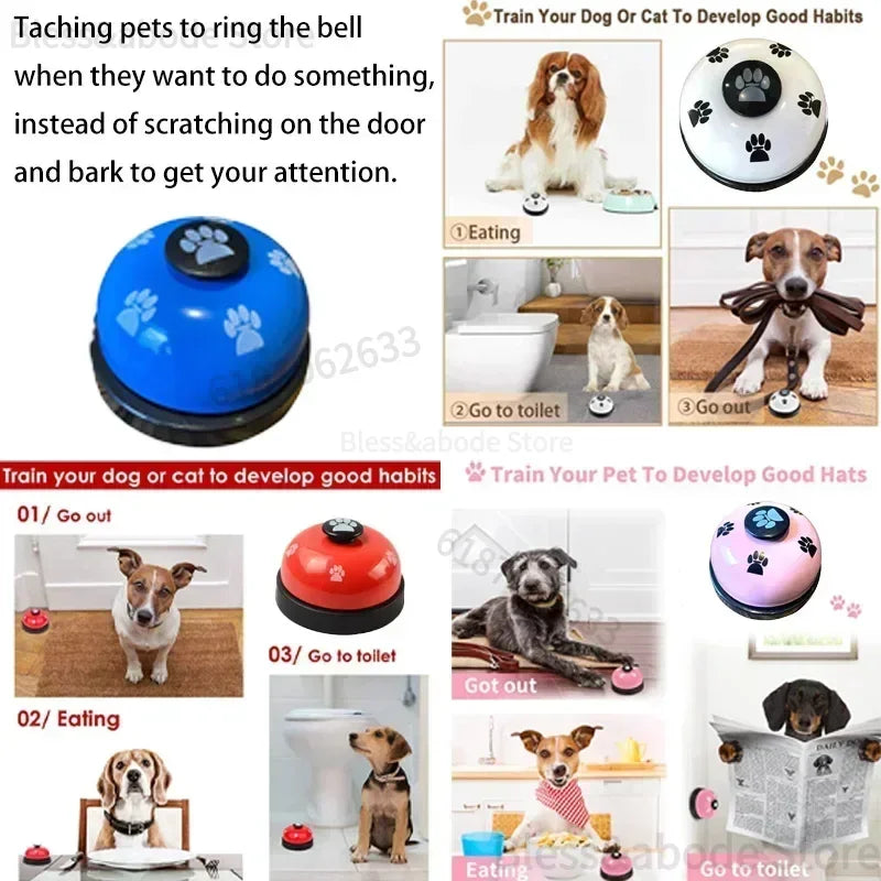 Smart Interactive Dog Training Bell – Non-Toxic & Easy-to-Use