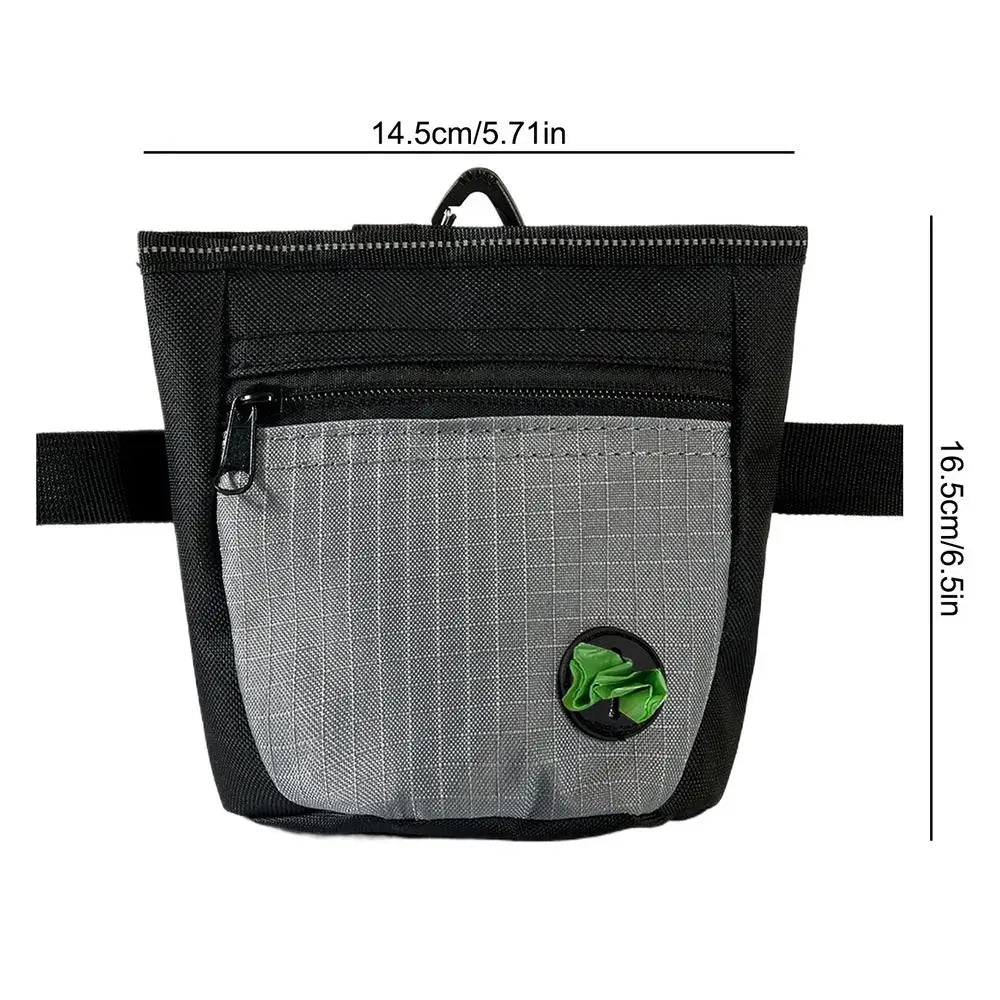 Dog Treat Pouch with Magnetic Closure – Waist Bag for Puppy Training