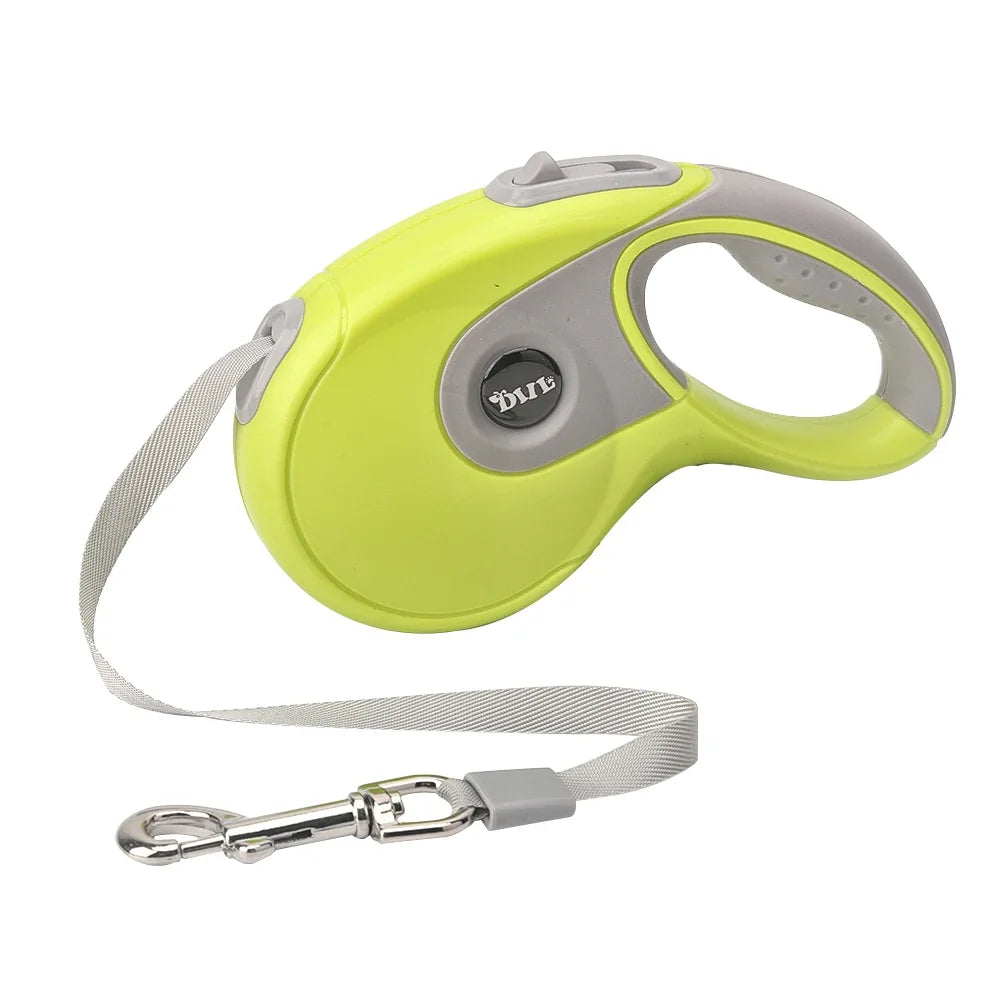 Retractable Dog & Cat Leash with Poop Bag Dispenser