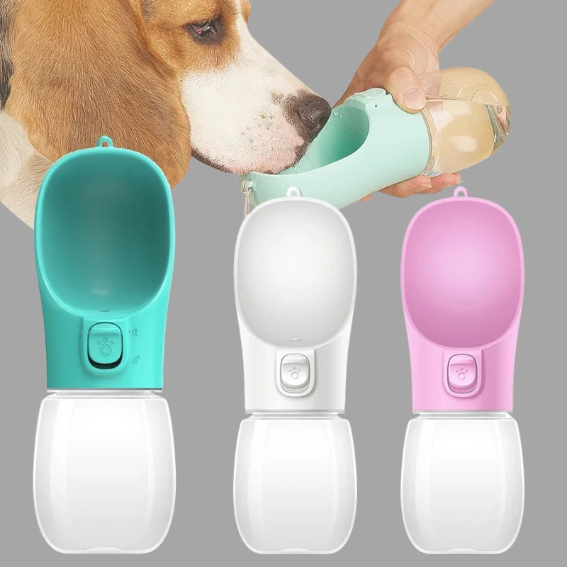 Portable Dog & Cat Water Bottle with Leakproof Bowl